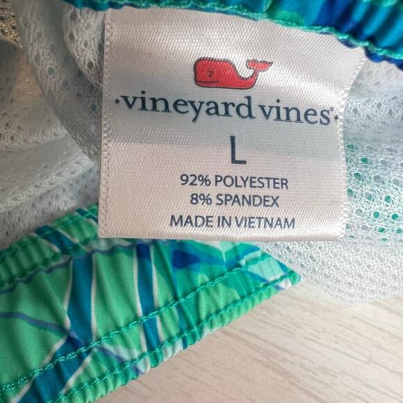 VINEYARD VINES 7" Printed Chappy Swim Trunks 17" Outseam Men's Size Large - Picture 14 of 14